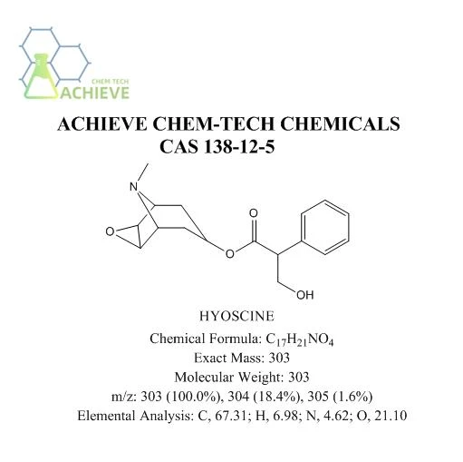 Hyoscine Powder CAS 138-12-5
