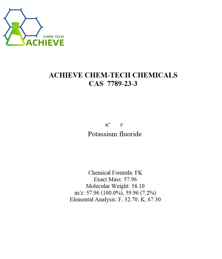 Kaliumfluoridopløsning CAS 7789-23-3