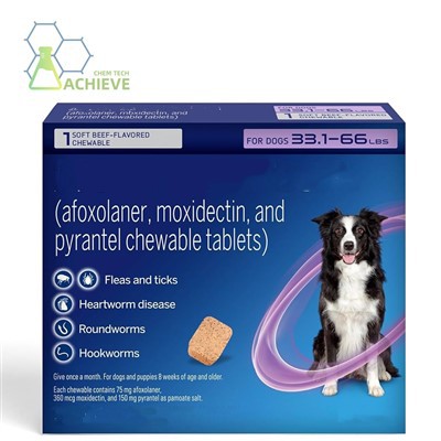 Afoxolaner Moxidectin og Pyrantel tablet
