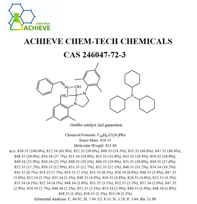 Grubbs Catalyst 2. generation CAS 246047-72-3