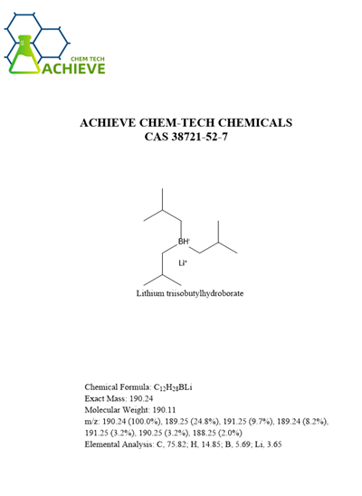 Lithium triisobutylhydroborate cas 38721-52-7
