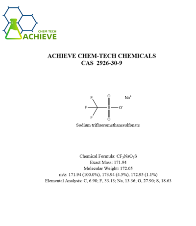 Natriumtrifluormethansulfonat CAS 2926-30-9
